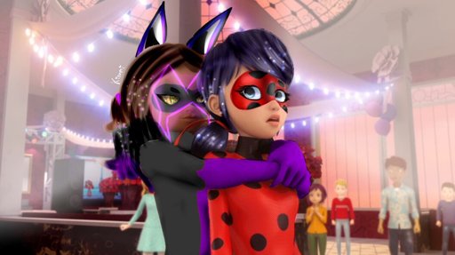 Ladybug and akumatized Rena Rouge | Miraculous Amino