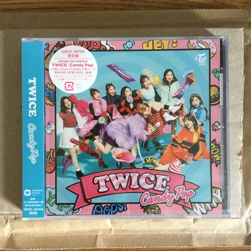 Unboxing Candy Pop Once Japan Edition Twice 트와이스 ㅤ Amino