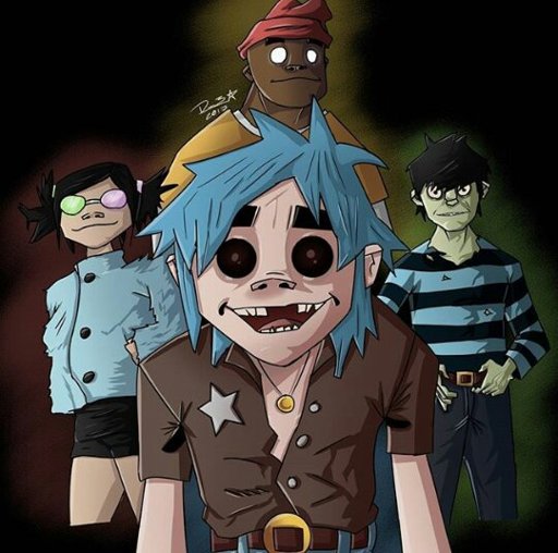 Old Gorillaz art I did that Im still proud of | Gorillaz Amino