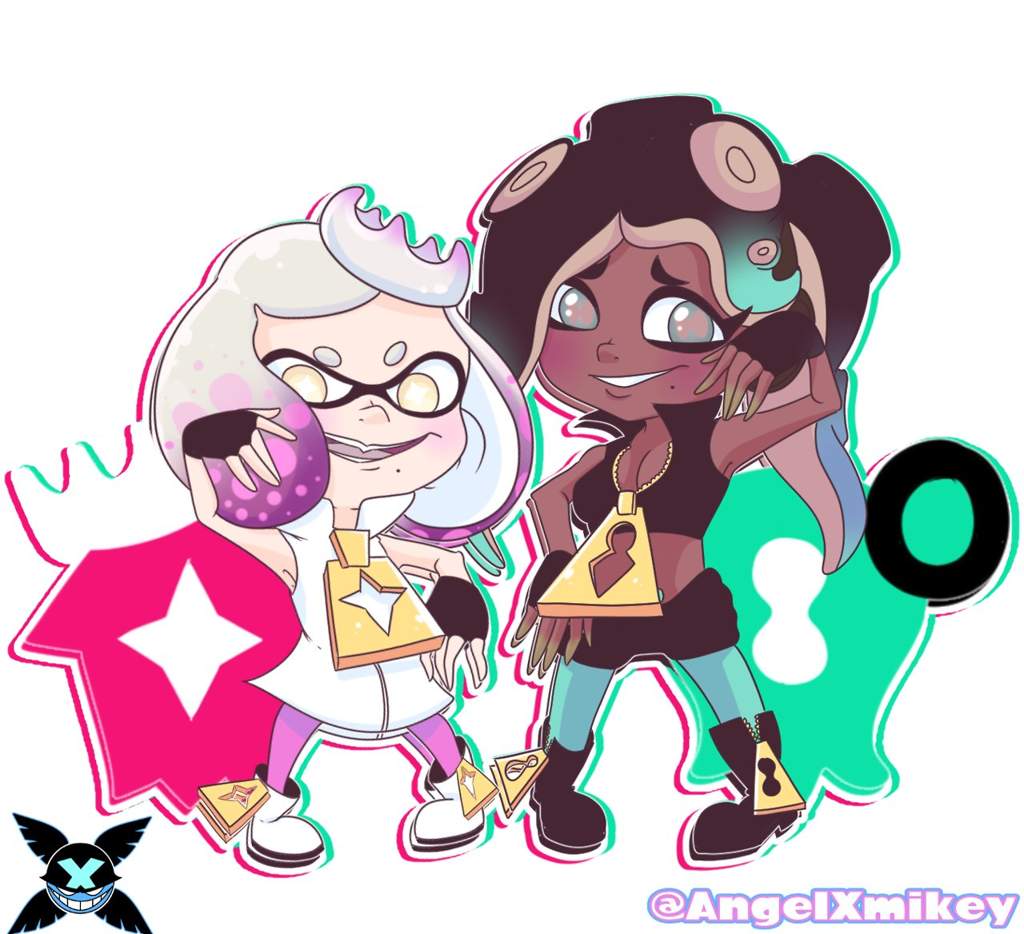 Chibi Off the Hook babes! | Splatoon Amino