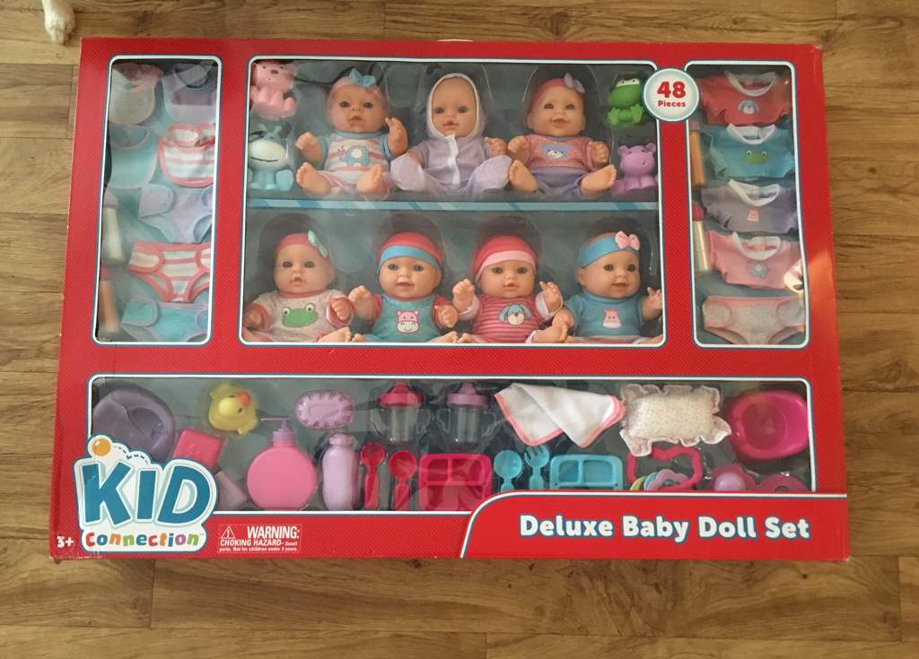 kid connection deluxe baby doll set