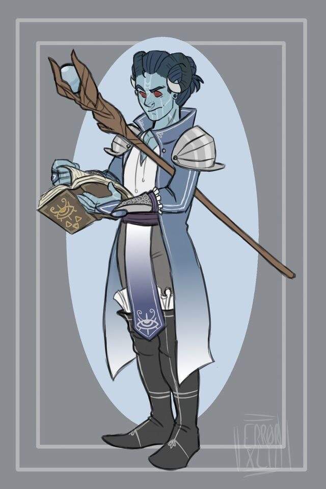 Featured image of post View 9 Male Tiefling Wizard Portrait