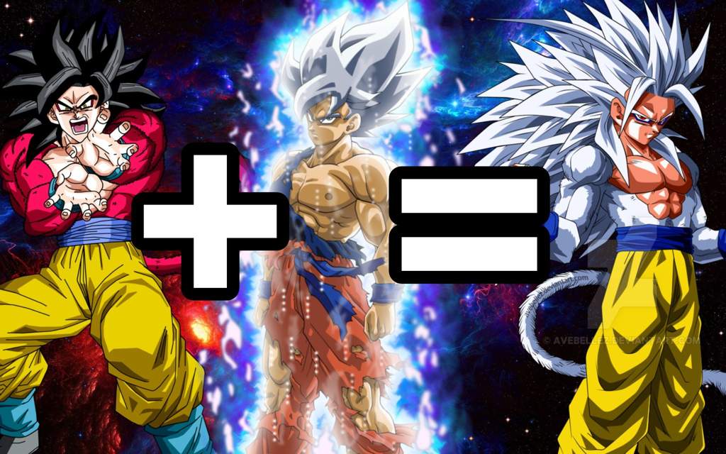 Mastered Ultra Instinct Goku vs Ssj4 Goku | DragonBallZ Amino