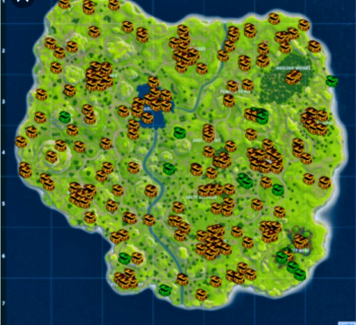 Fortnite Map Season 7 Chest Images and Photos finder