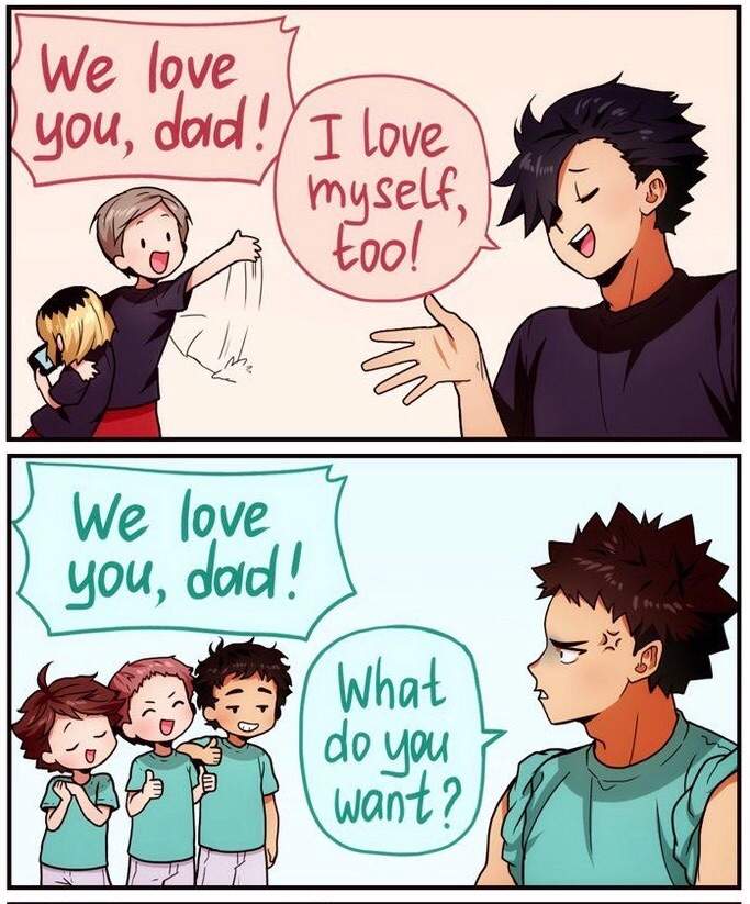 “I love you dad! (๑꒪ ꒪)*” | Anime Amino