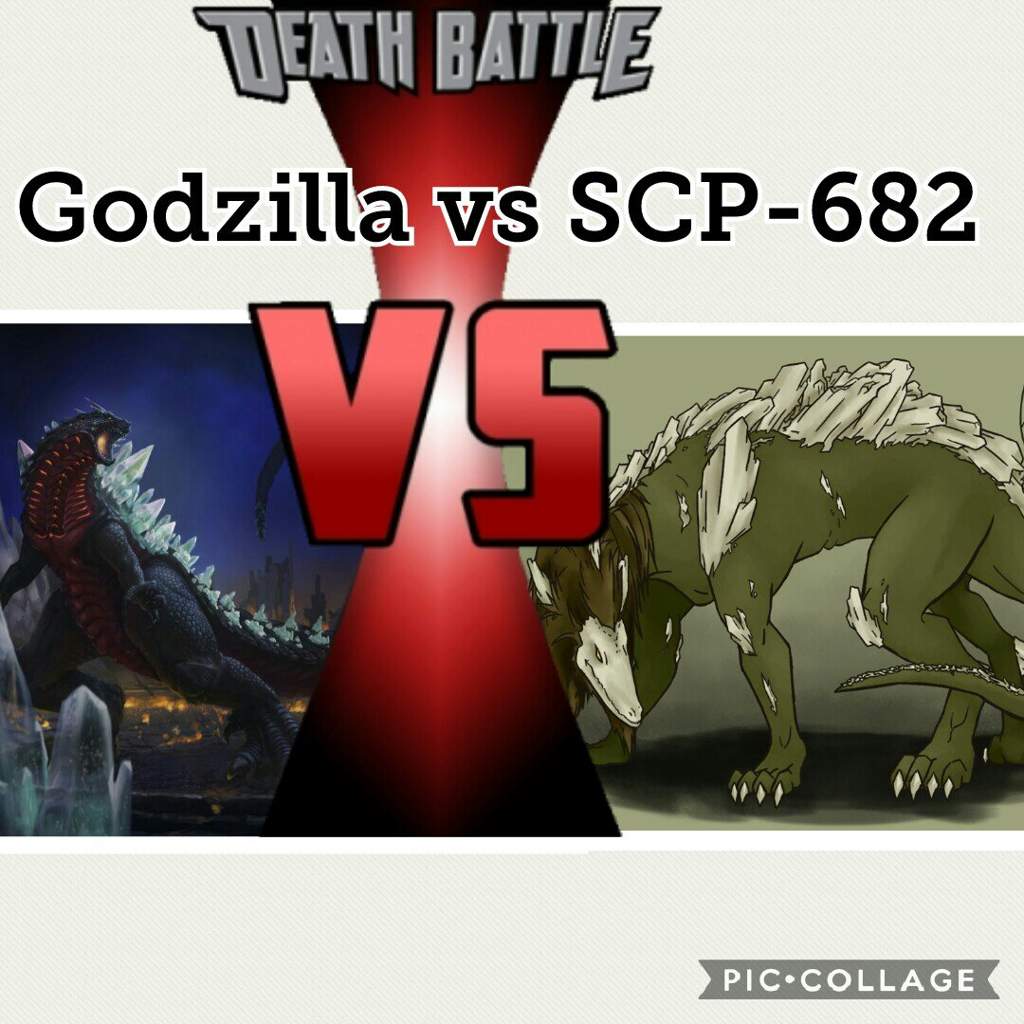 Godzilla vs SCP-682.