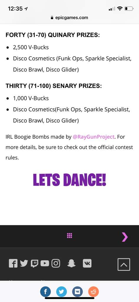 don t forget to use the boogiedown the prizes that can be won are astonishingly awesome i hope you look forward to bust some moves and win some prizes - boogie down fortnite twitter