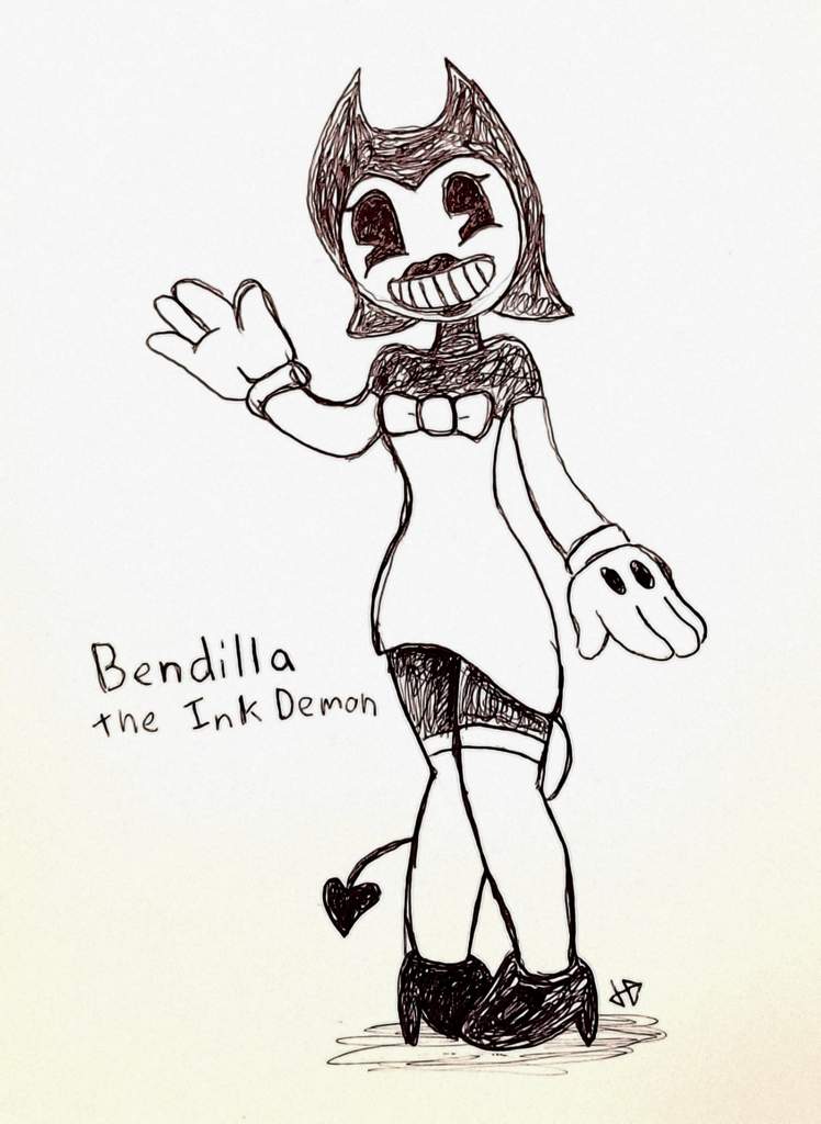 Bendy And The Ink Machine Fan Art }~》 Arts And Ocs Amino