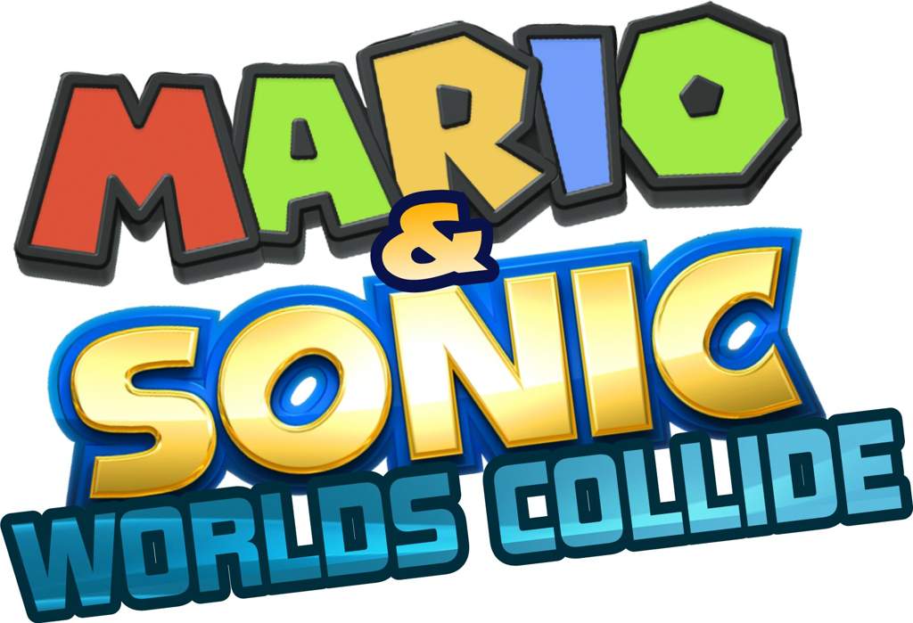 Fan Made M S Worlds Collide Logo Sonic The Hedgehog Amino