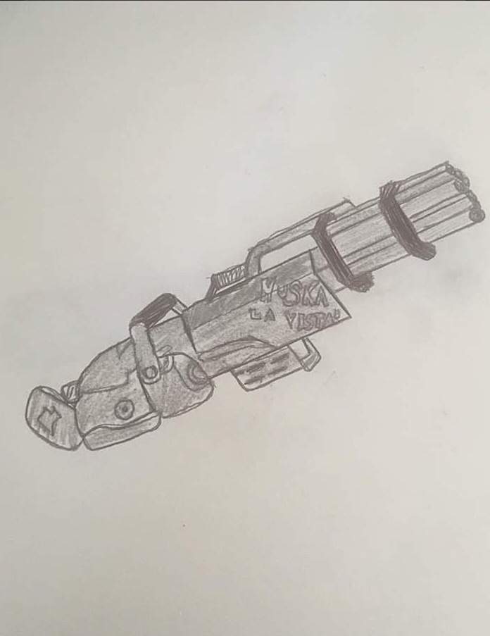 fortnite battle royale minigun