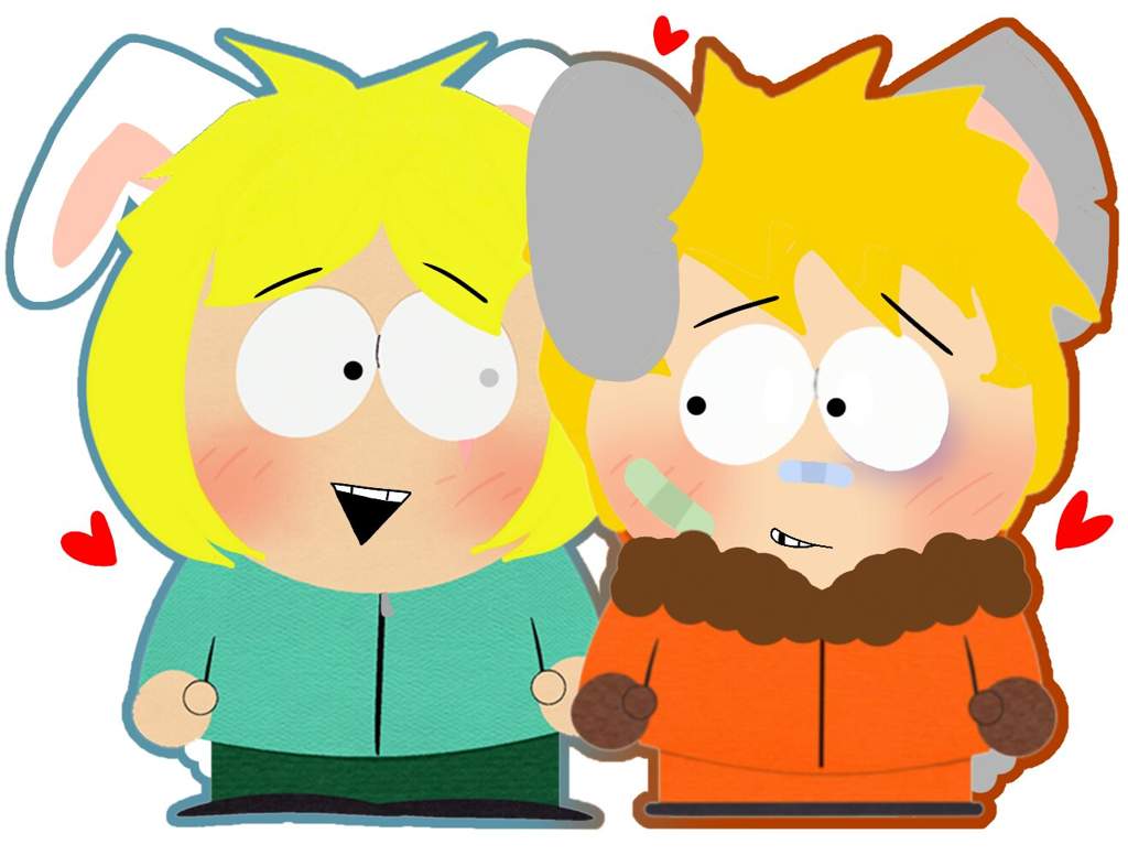 Kenny X Butters With Bunny Ears Happy Easter South