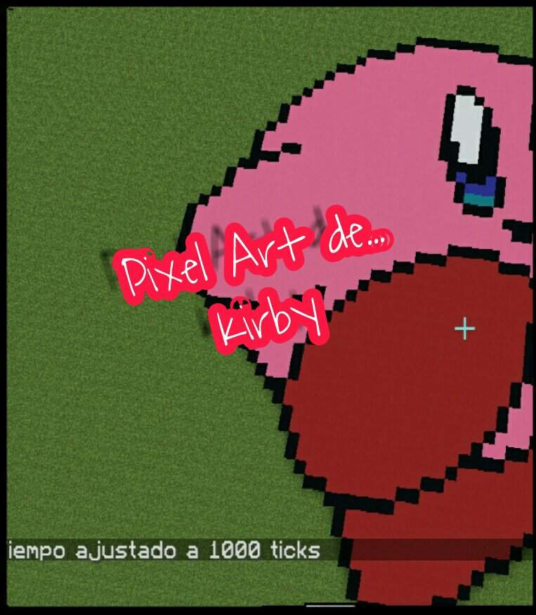 Pixel Art de Kirby | Minecraft Amino • Crafters Amino