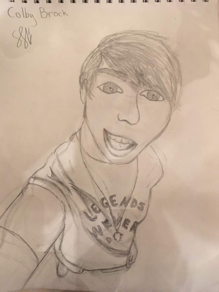 Colby Brock Sketch Sam and Colby Amino