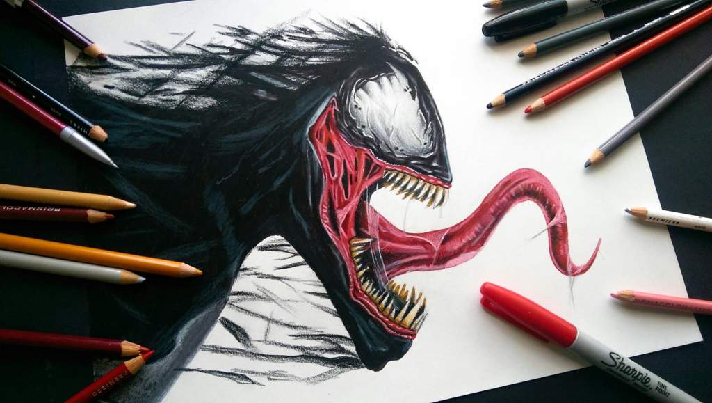 Dibujo de Venom #MiPripioArte | DibujArte Amino