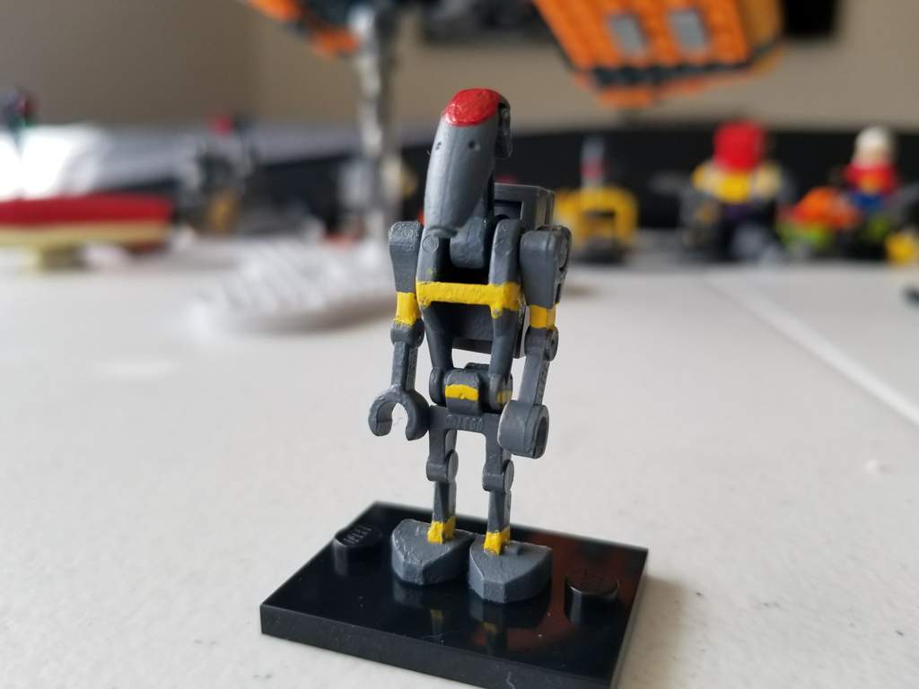 SWB Clone Wars challenge entry: B1 Firefighter Droid | LEGO Amino