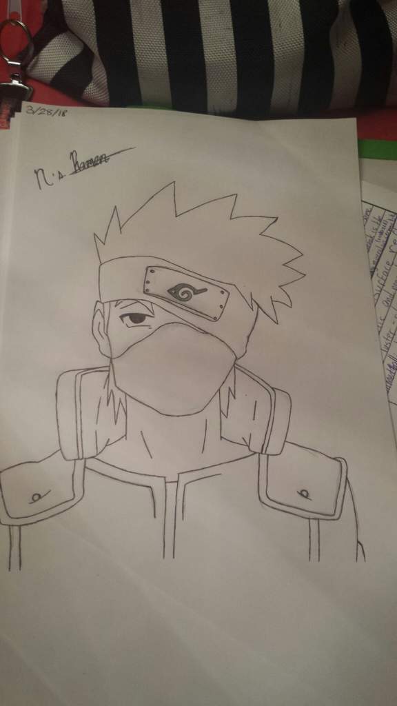 Kakashi Hatake D R A W I N G Naruto Amino