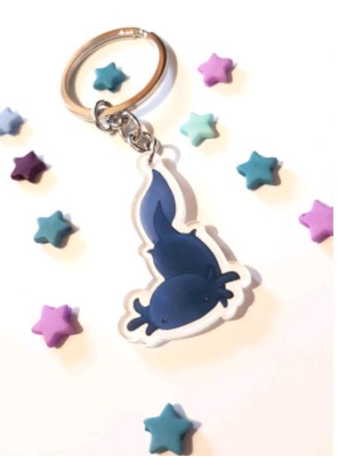 My axolotl keychain | Wiki | Sir Fluff Amino