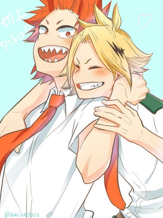 ️ Kirishima x Denki 💛 | My Hero Academia Amino