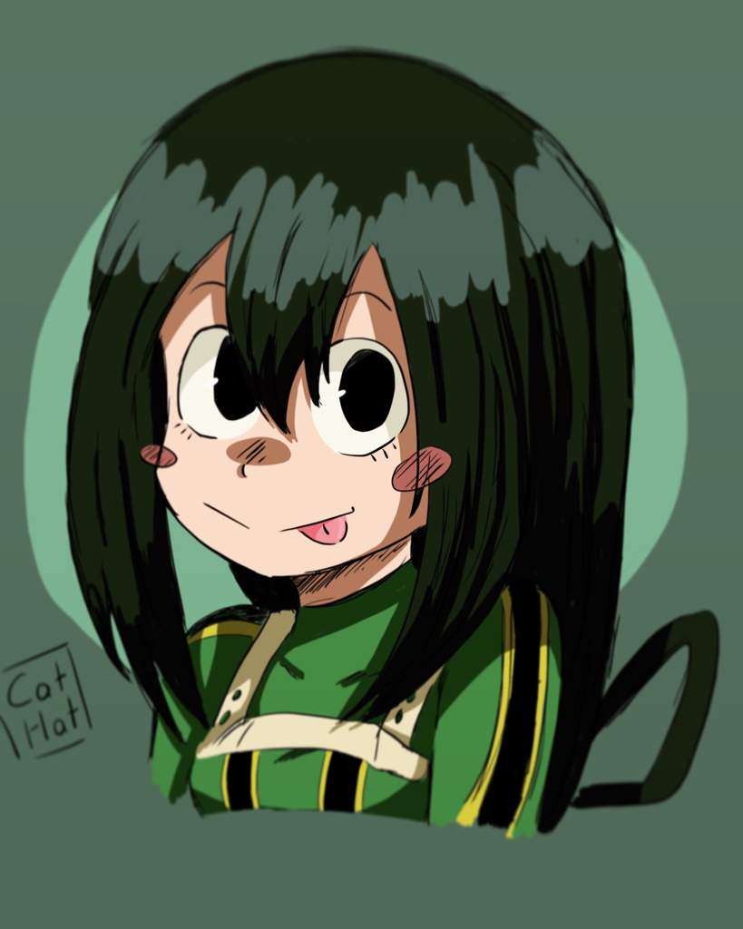 Tsuyu Asui art | My Hero Academia Amino