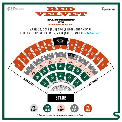 Rosemont Horizon Seating Chart