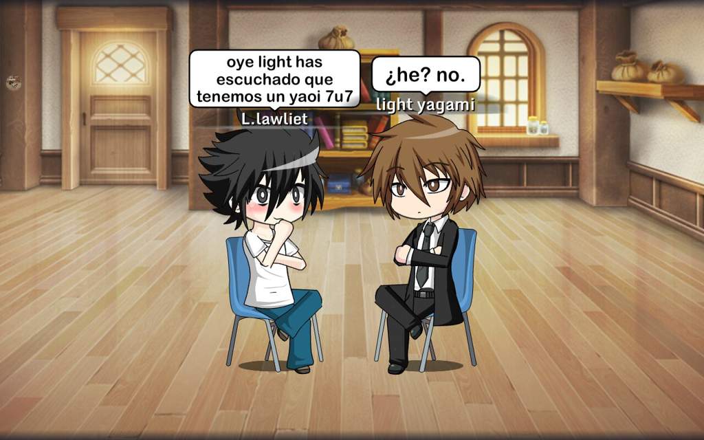 Detras De Camaras 7u7 Reaccion V Al Lxlight Death Note Amino