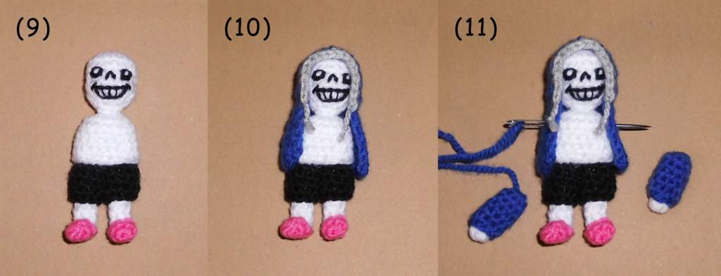 Crochet Sans With Patterntutorial Crochetale Part 5 Undertale Amino