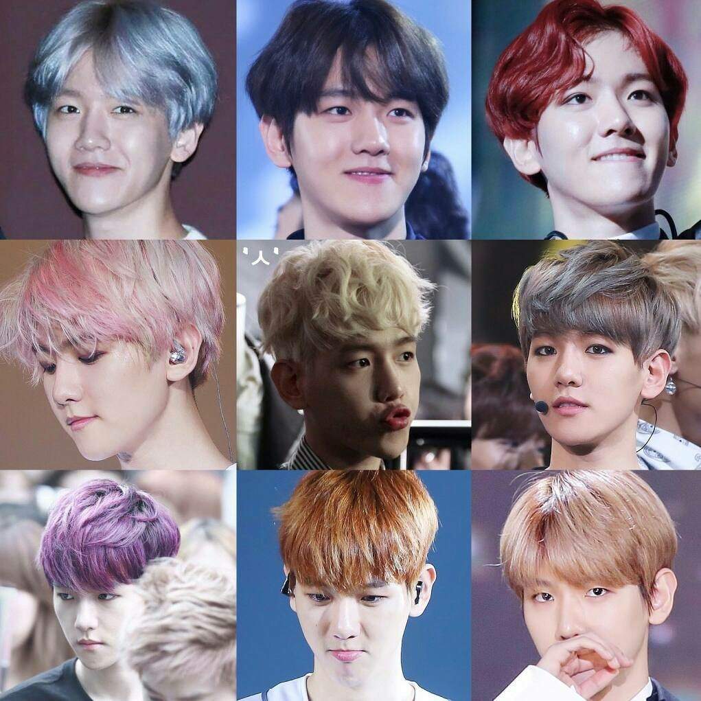 What your favorite color hair for baekhyun?💞💞💞 | EXO (엑소) Amino