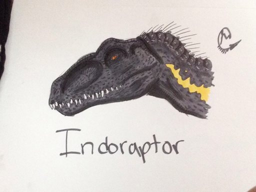 indoraptor drawing full body