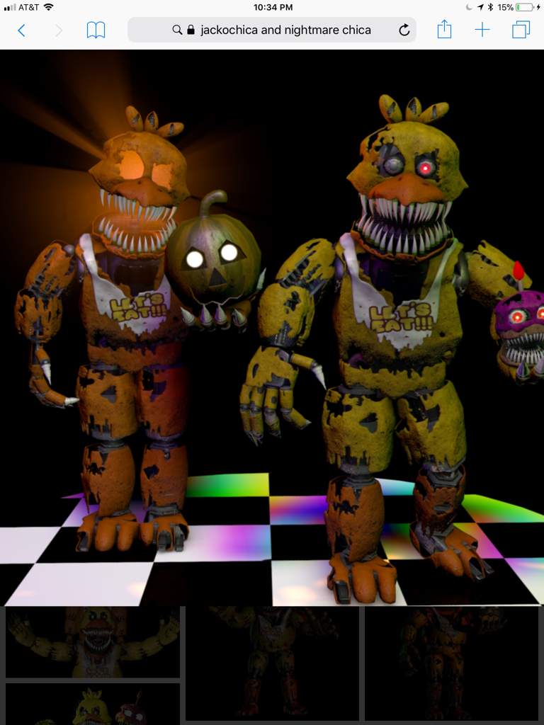 Who Would Win A Fight Jack O Chica Or Nightmare Chica Five Nights At Freddy S Amino