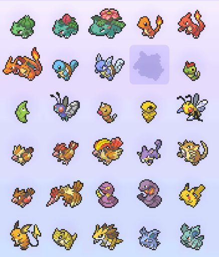 Minha pokedex 8 bits. | Pokémon Amino Em Português Amino