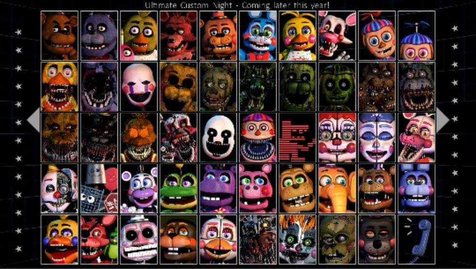 Фото персонажей fnaf