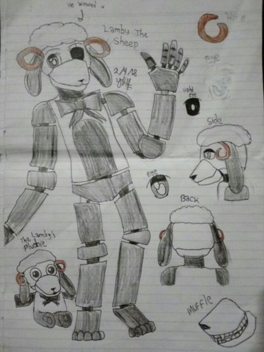 🐑 | FNAF OC - Lamby The Sheep [WIP] | 🐑 | Wiki | Five Nights At Freddy ...