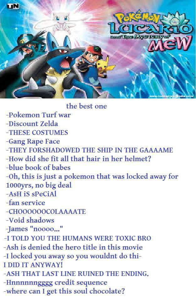 Pokémon Movie Memes: TDS Episode 2 + Lucario Movie | Pokemon Mystery ...