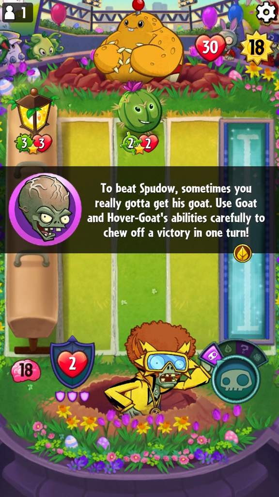 Daily Challenge Solution | Plants vs Zombies Heroes Amino