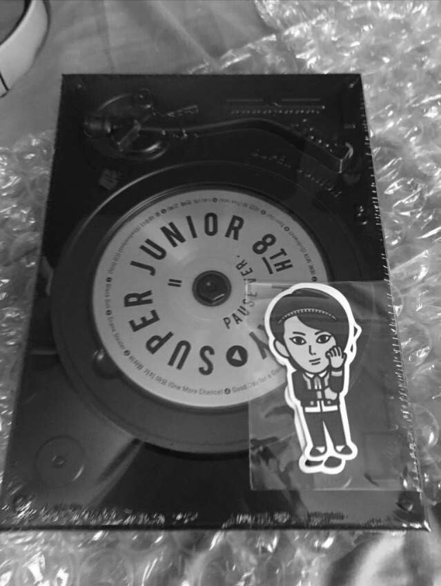 Super Junior Play 8th Album Pause Version Unboxing KPop