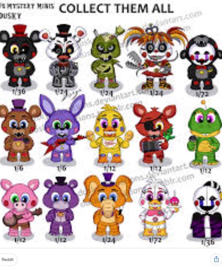 fnaf mystery minis series 4