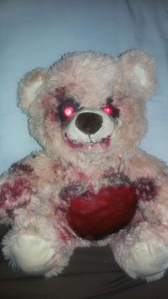 demon teddy bear