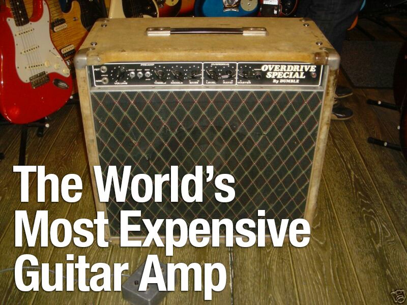 most expensive guitar amp