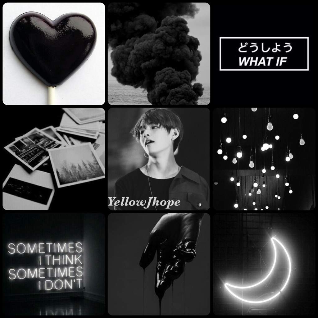 BTS Black Aesthetics {From my Tumblr} | ARMY's Amino