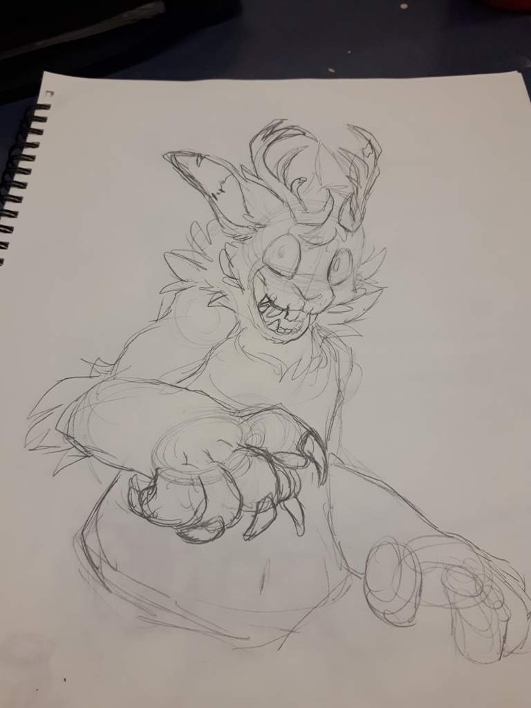Frostbite The Undead Jackalope Art Trade Five Nights At Freddy S Amino