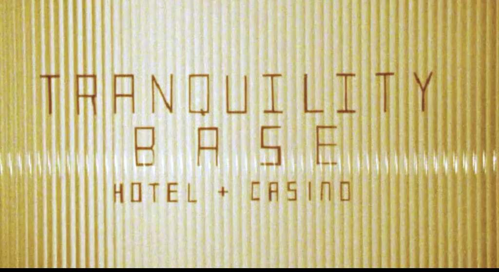tranquility base hotel casino font