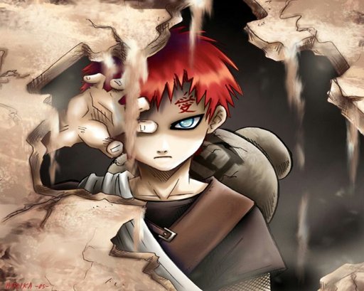 Naruto Gaara Areia Colar Naruto Símbolo da Areia