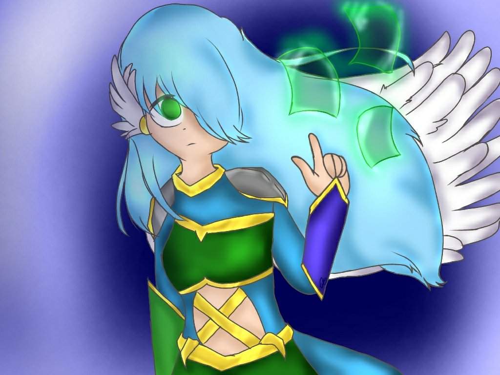 Amber the valkyrie | Entry | Glitchtale Amino