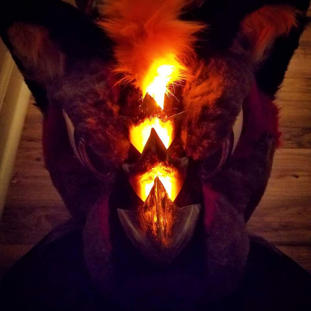 Kasai the Fire Kirten - progress | Furry Amino