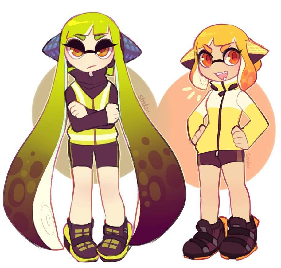 Doodle of Agent 3 & 4! 