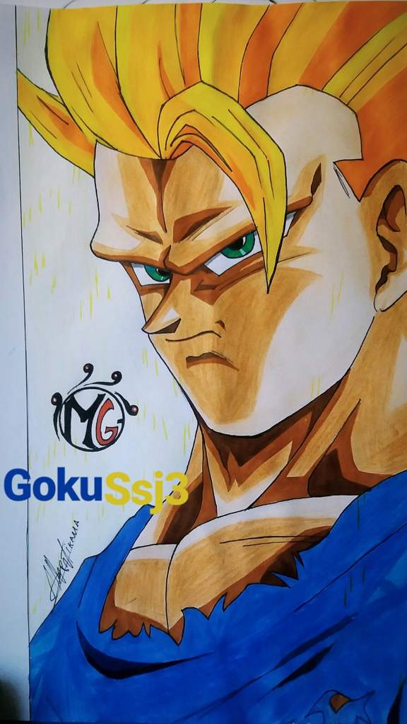  Dessin  De  Goku  Ssj3