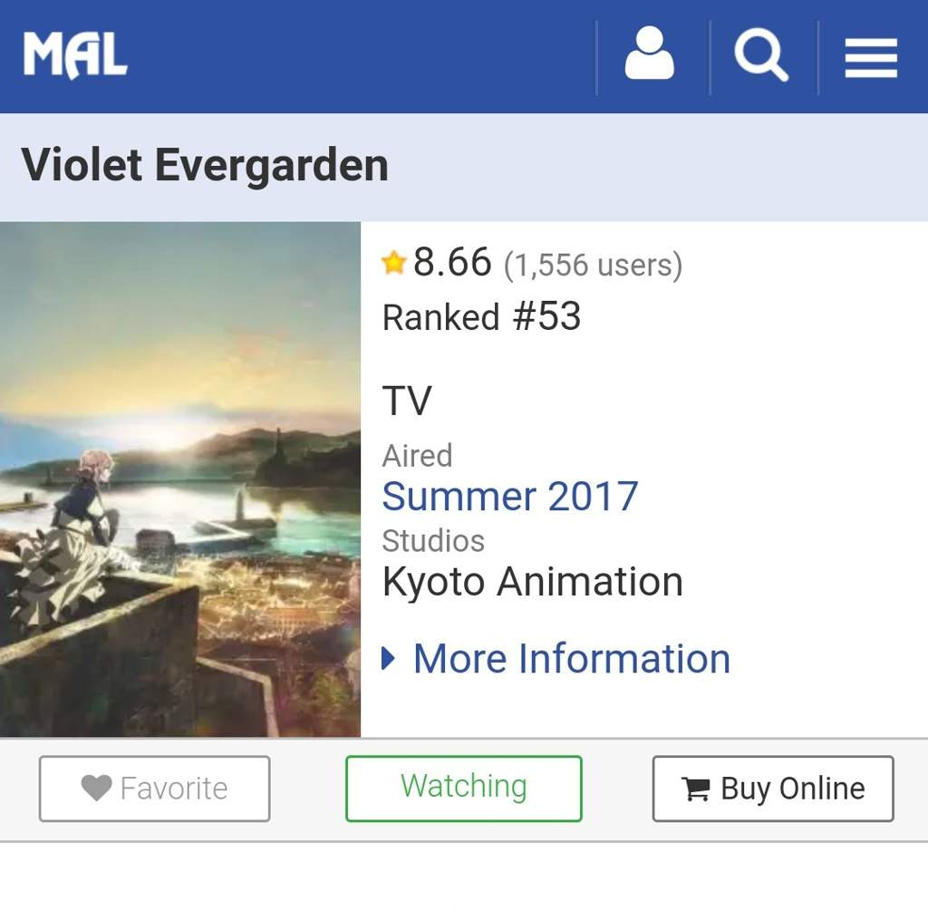 Featured image of post Violet Evergarden Mal Rating