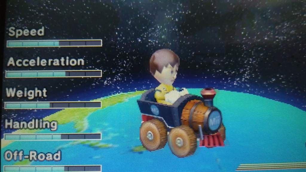 mario kart 7 character stats