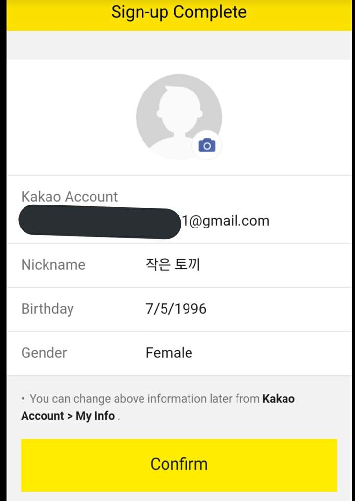 kakaotalk account without phone number