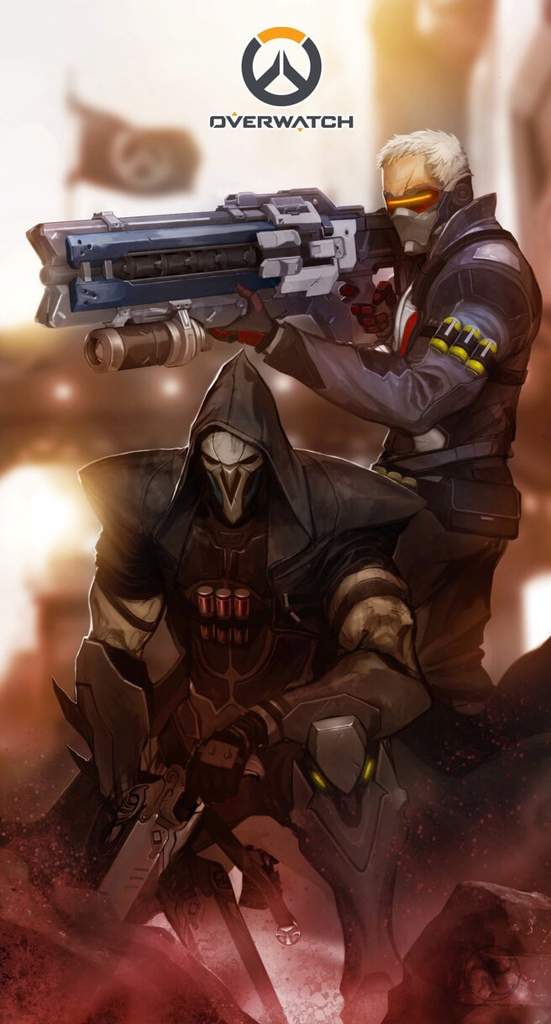 Soldier 76 And Reaper Wallpapers Overwatch Amino